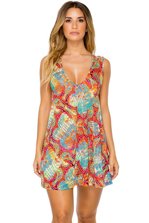 Luli Fama La Bella De Cuba Santa Cruz Dress